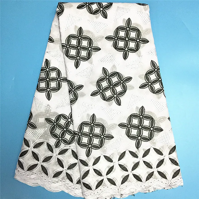Белая нигерийская кружевная ткань 2017 африканская швейцарская вуаль кружева