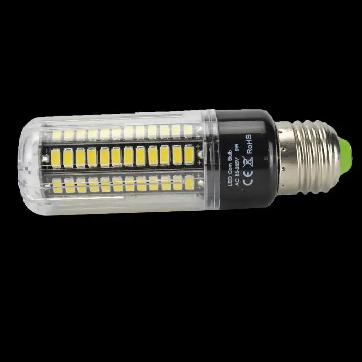Новая светодиодная лампа SMD5736 более яркая 5730 E27 Smart IC 3 5 Вт 7 9 12 15 Светодиодная