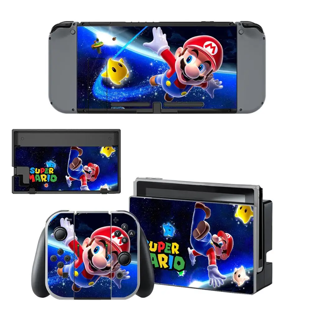 Сменные наклейки для Nintendo s NAND Сменные наклейки Mario Switch Skin совместимы с консолью Nintendo doswitch, Joy-Con, контроллером
