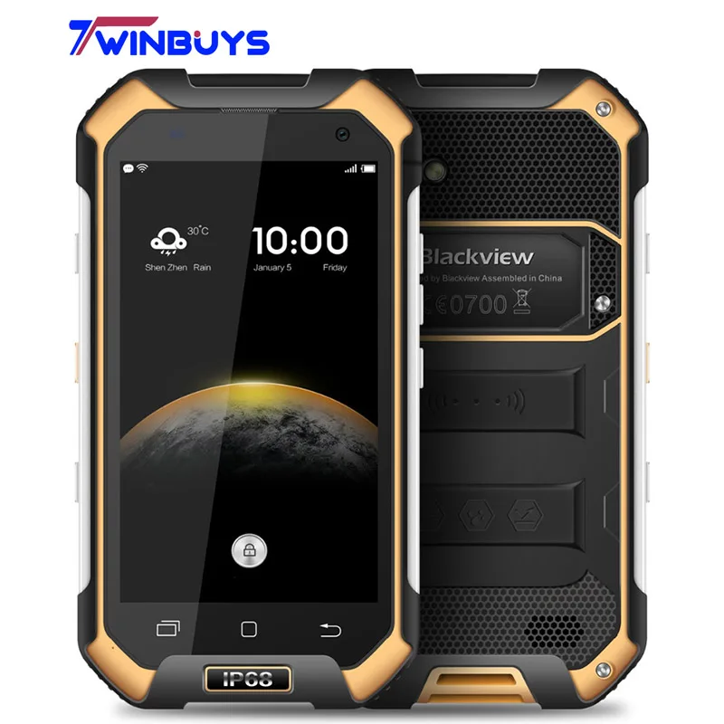 Blackview BV6000S смартфон 4G LTE Водонепроницаемый IP68 4 7 ''HD mt6735 четыре ядра мобильный