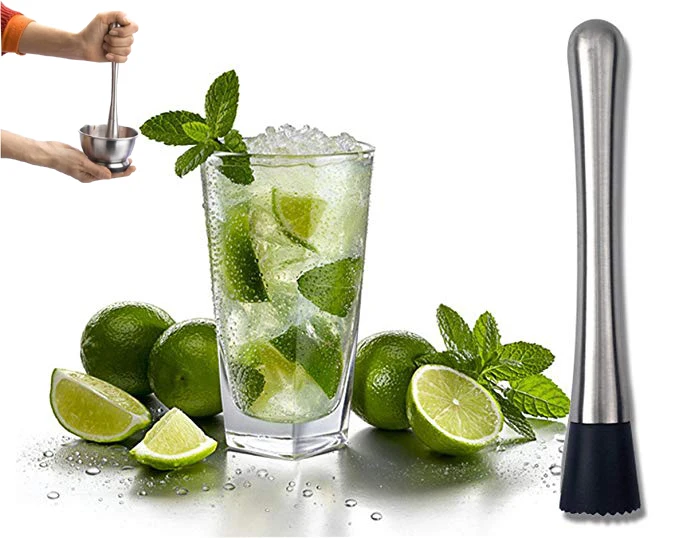 Andes шейкер для коктейлей из нержавеющей стали Mojito Muddler bar коллекция masher перемешивание Бар Инструмент для барменов коктейль бармен Бар Инструмент