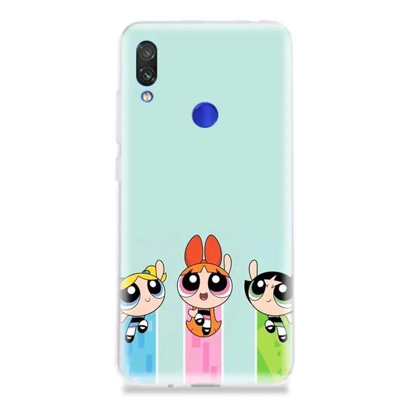 Чехол для телефона Powerpuff девочек Xiao mi Red S2 Y3 Y2 K20 Pro Note 7 S 6 5 4 4X Pocophone F1 9 8 A2 Lite Coque