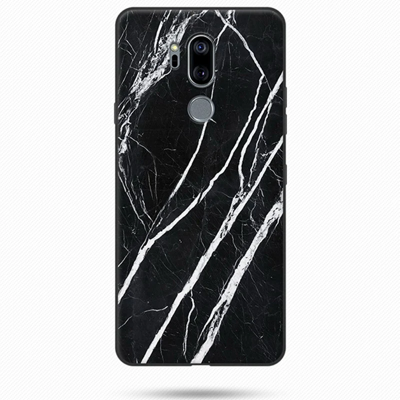 Для LG G7 чехол ThinQ Модный Имитация дерева силиконовый мягкий чехол для LG G7 ThinQ задняя крышка чехол s для LG G7 G 7 ThinQ кожа capas