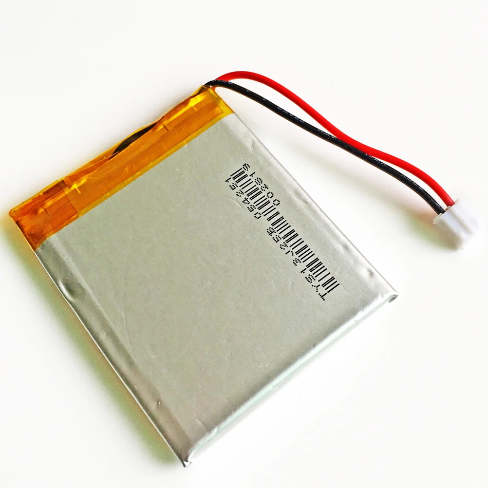 504050 JST 2 0 мм 2pin 3 7 В 1500 мАч литий-полимерный LiPo аккумуляторная батарея для Mp3 DVD PAD