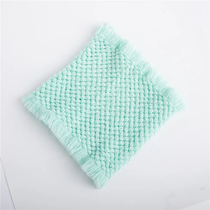 Mint green Новорожденный реквизит для фотосъемки одеяло s Studio детское одеяло для фотосъемки вязаные аксессуары для фотосъемки детская подушка аксессуары для фотосъемки - Цвет: Mint green