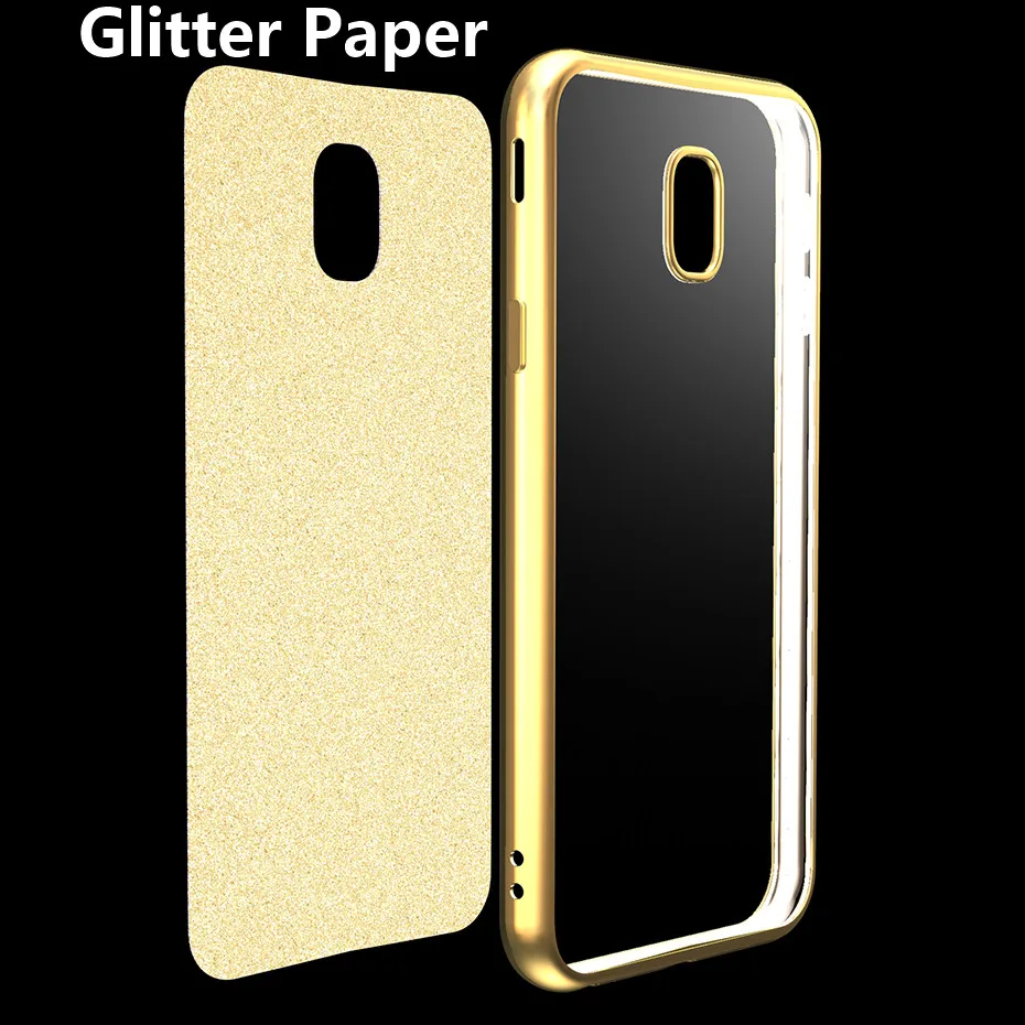 DAGUDON Luxury Case For Samsung Galaxy J7 2017 Silicon Soft TPU cover plating glitter case J730 5.5&quot Eurasia |
