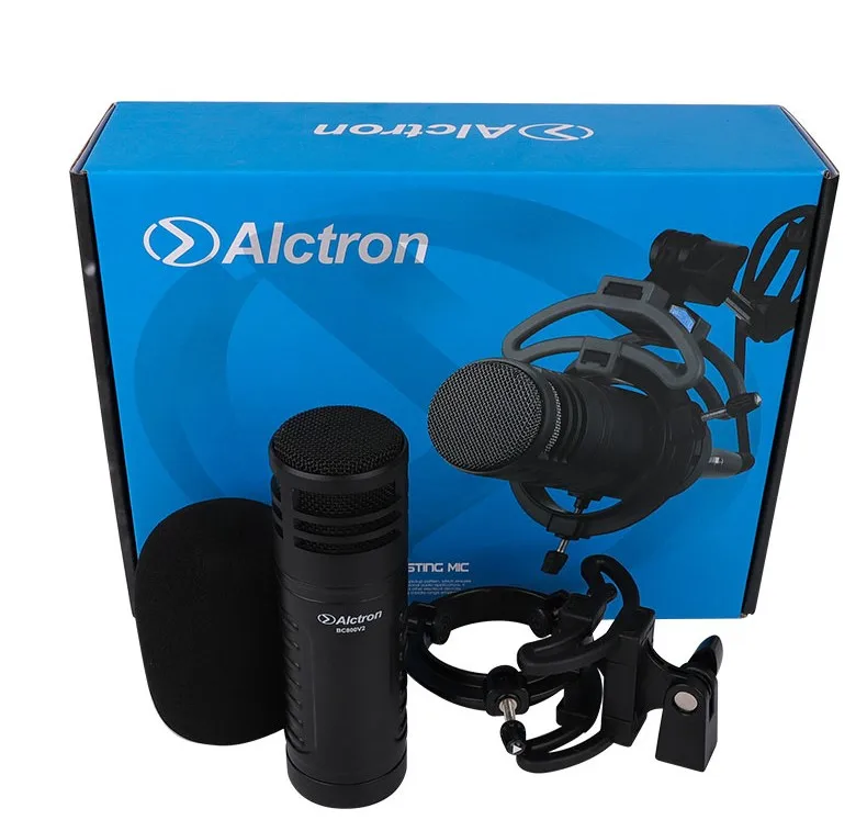 Высококачественный динамический микрофон Alctron BC800V2 двухсторонний