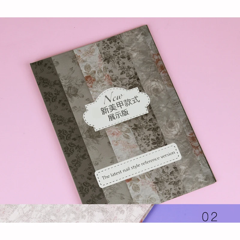 Новое поступление ногтей Дисплей Book/Модная женские ногти маникюрного салона с