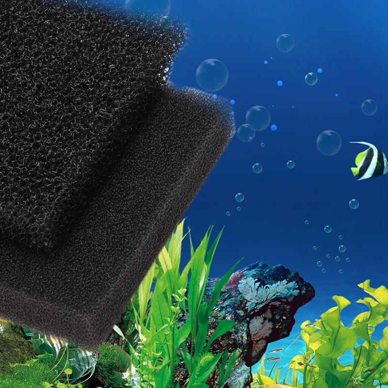 Media Block Biochemical Cotton Pond Fish Tank Filter Foam Aquarium Sponge Pads | Дом и сад