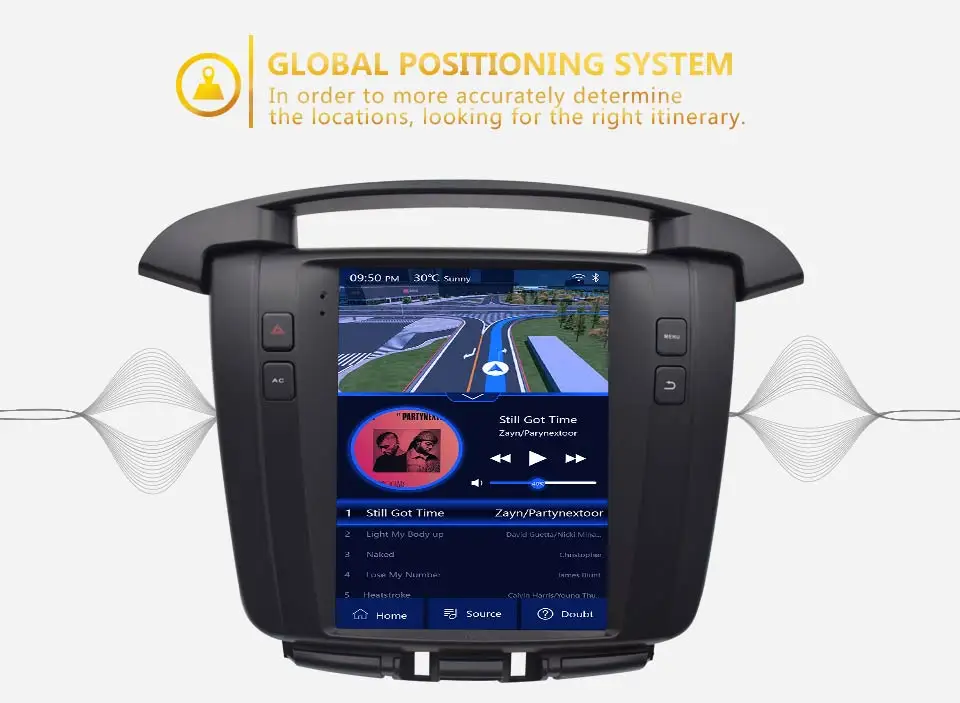 KiriNavi 10," HD сенсорный дисплей Android для Toyota Innova MPV автомобильный Радио Аудио gps навигация монитор мультимедийный плеер