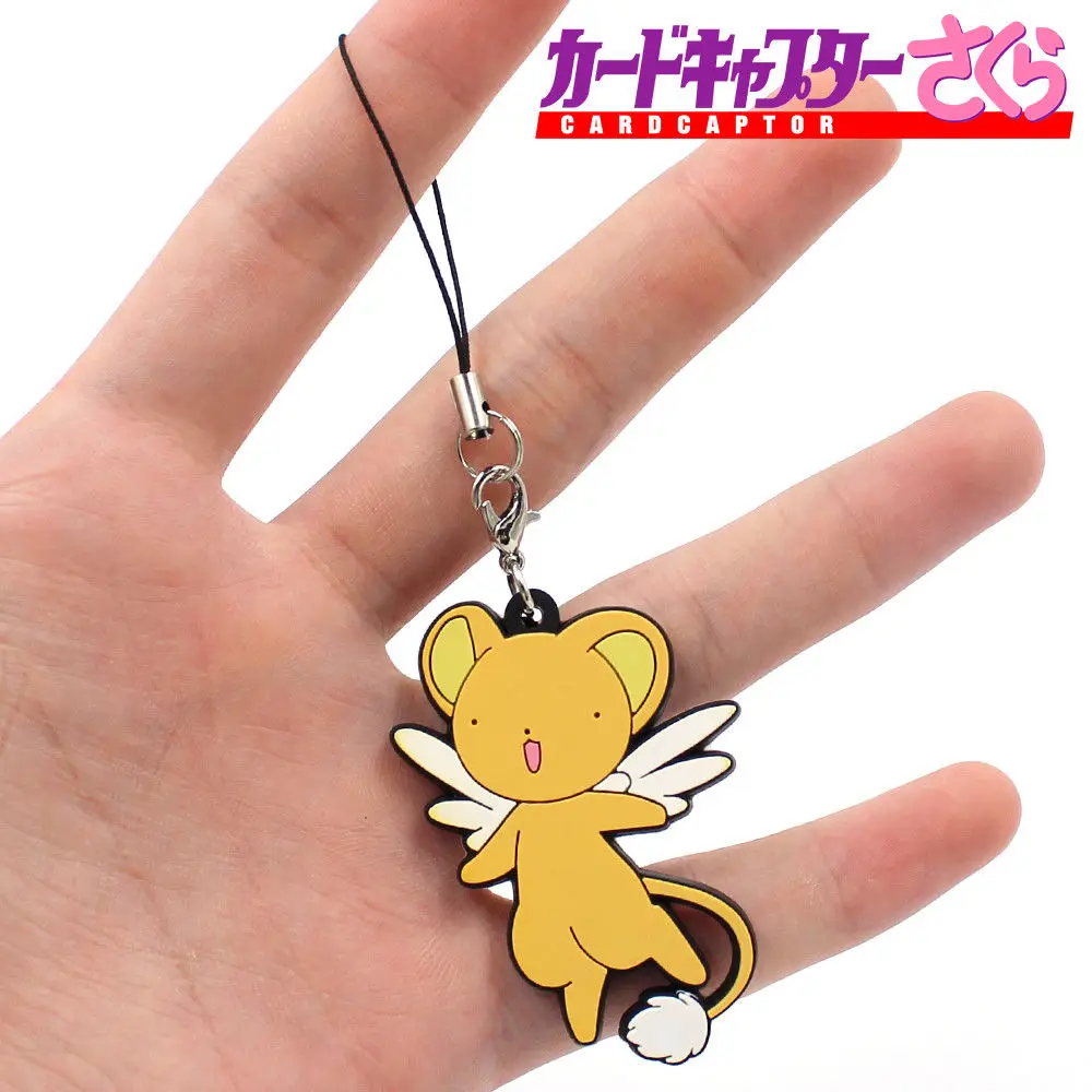 OHCOMICS Cardcaptor Sakura Горячая Аниме цепочка брелок для ключей из ПВХ Костюм подвески