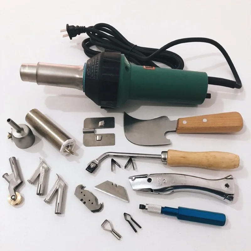 Бесплатная доставка 1600 Вт пластиковый пистолет для сварки горячим воздухом с