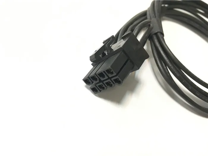 High Quality Mini 6-Pin 6pin to PCI-E pcie 8Pin 2*4pin PCI Express Power Cable for MacPro G5 TITAN Graphic Video Card 18AWG 37CM |