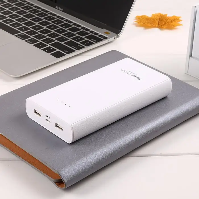 PISEN внешний аккумулятор 20000 мАч двойной USB портативный для мобильных