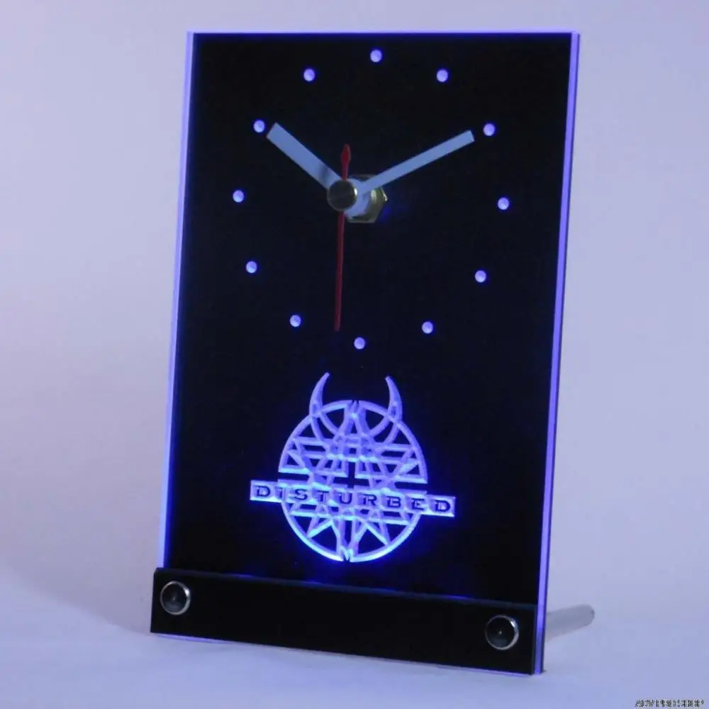 Tnc0147 наружный Рок н Ролл Бар паба стол 3D LED часы|3d led clock|3d clockclock |