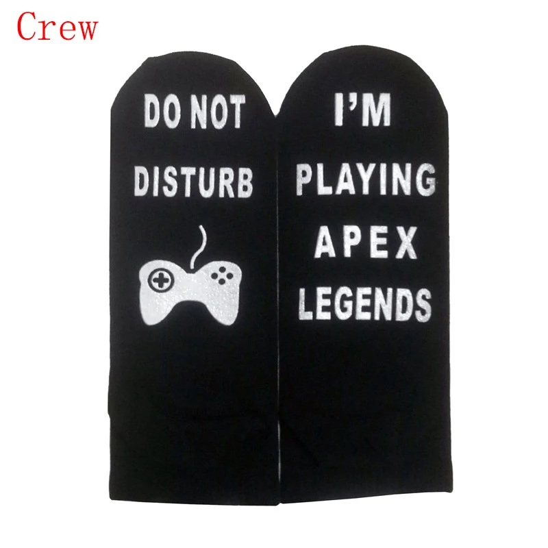 Style 2 Crew Горячая Распродажа, носки для игр, я играю в легенды APEX, реквизит для косплея, хлопковые короткие носки унисекс, весенне-летние аксессуары APEX - Цвет: Style 2 Crew