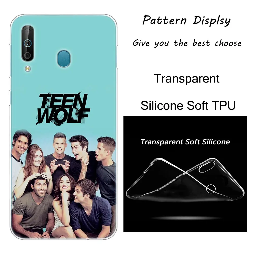 Прочный чехол Teen wolf силиконовый чехол для телефона для samsung Galaxy A80 A70 A60 A50 A40 A40S A30 A20E A2CORE M40 Примечание 10 плюс 9 8 5 Модный чехол с рисунком