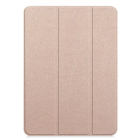 Бежевый Умный чехол для iPad Pro 11 чехол Trifold магнитный штатив чехол магнитное крепление прорезиненное покрытие для iPad Pro 11 - Цвет: Бежевый
