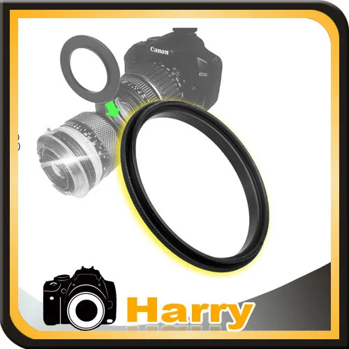

HOT Sale Male 55mm-62mm Macro Reverse Ring for 55 to 62 mm lens Mount