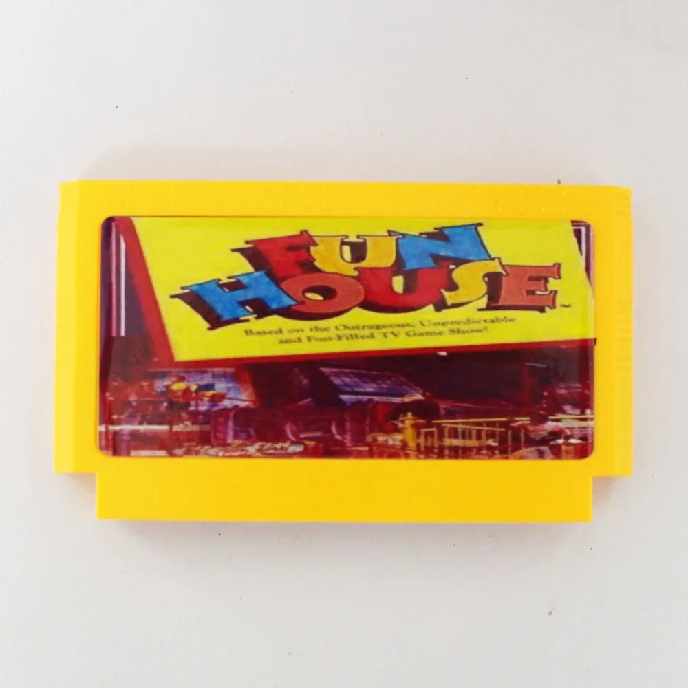 Забавный дом 60 Pin карточная игра для 8 бит Subor игровой плеер | Электроника