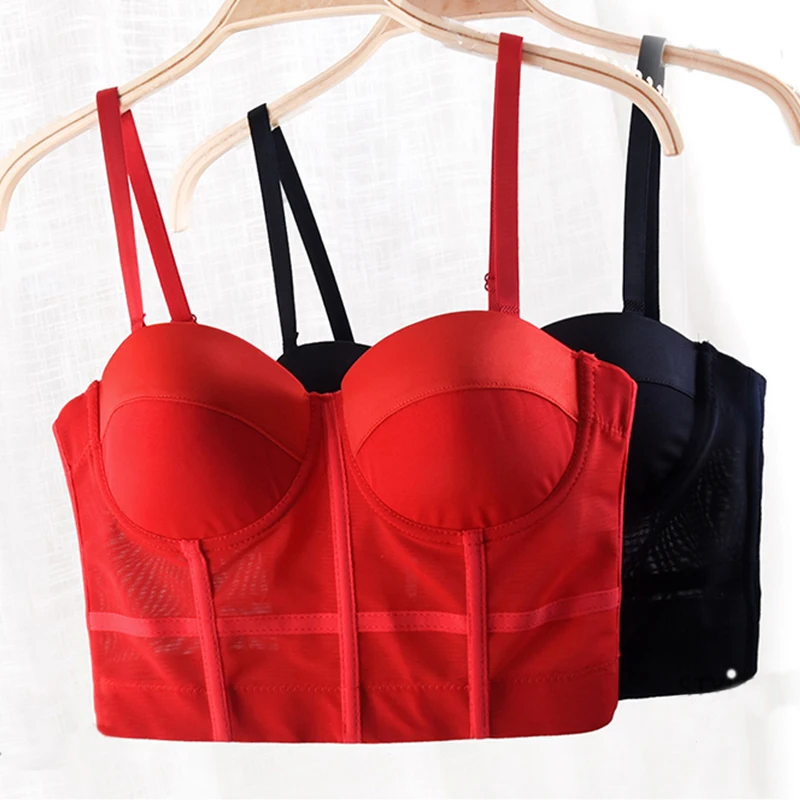 Женский Готический уличный корсет сексуальный модный бюстье облегающие