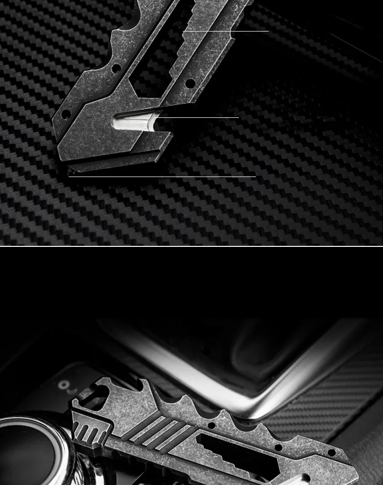 EDC нержавеющая сталь открытый Самообороны выживания Тактические материалы многофункциональные карманные ИНСТРУМЕНТЫ EDC