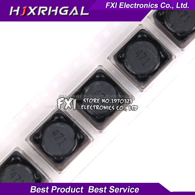 10 шт. CD127 CDRH127R 12x12x7 мм 470uH 471 экранированная Катушка Индуктивности SMD адаптера