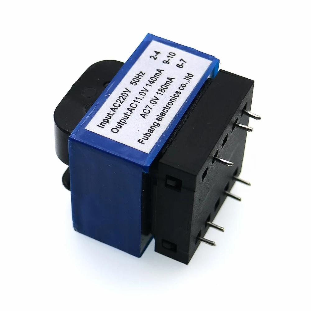 Высокое качество Новые микроволновой трансформатор СВЧ-печи AC 220V to 11 V/7 V 140mA/180mA 7-контактный микроволновой печи для микроволновой печи Запчасти