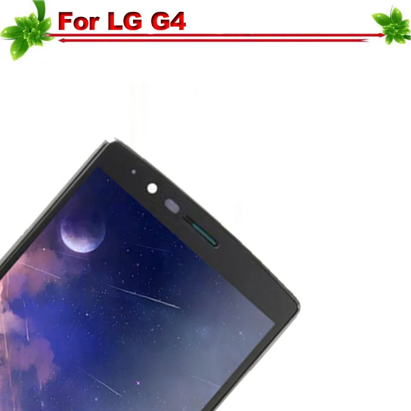 Для LG G4 ЖК-дисплей Дисплей с рамкой Сенсорный экран дигитайзер для сборки