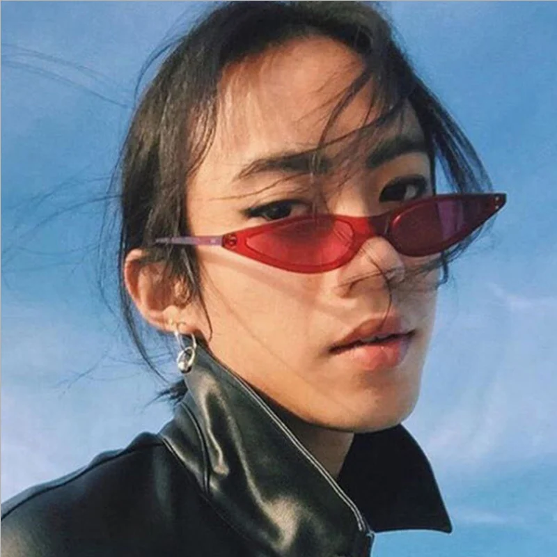 Женские солнцезащитные очки ретро кошачий глаз женские модные UV400 роскошные