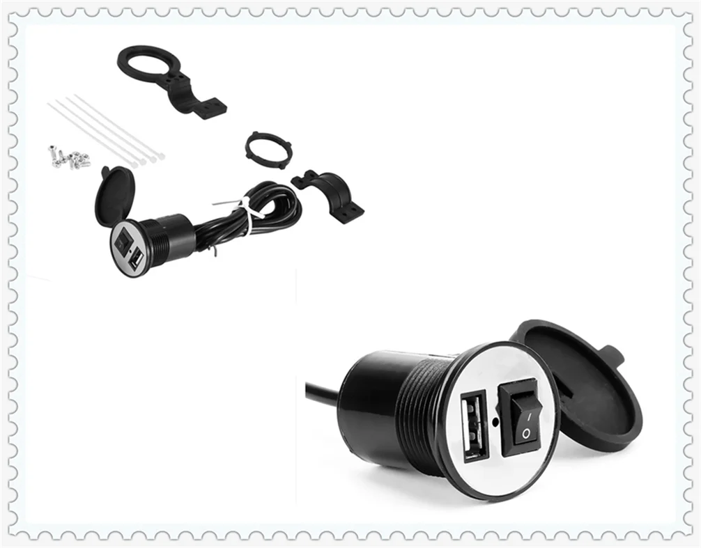 

Мотоцикл USB Мобильный телефон зарядное устройство источника питания водонепроницаемый для SUZUKI DRZ400E DRZ400S SM DR250R DJEBEL250XC 250SB