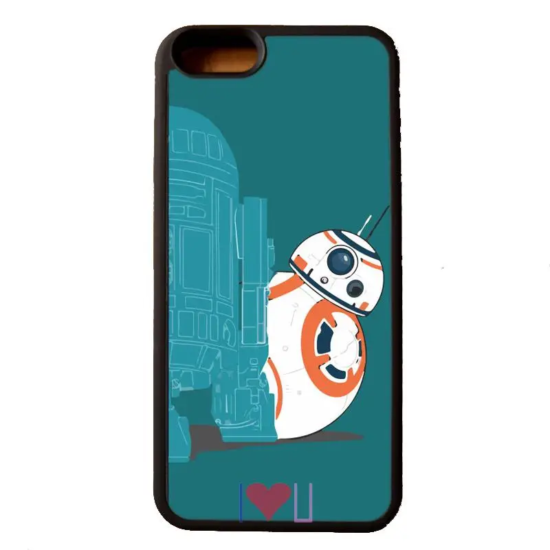 Звездные войны R2D2 BB 8 вернуться скины мобильный телефон крышки случая подходит