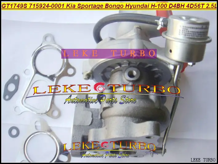 Бесплатная доставка GT1749S 715924 5003S 28200 42610 42700 Turbo для KIA Bongo Pregio K Se Hyundai H 100 D4BH 4D56TC 2.5L|gt17|
