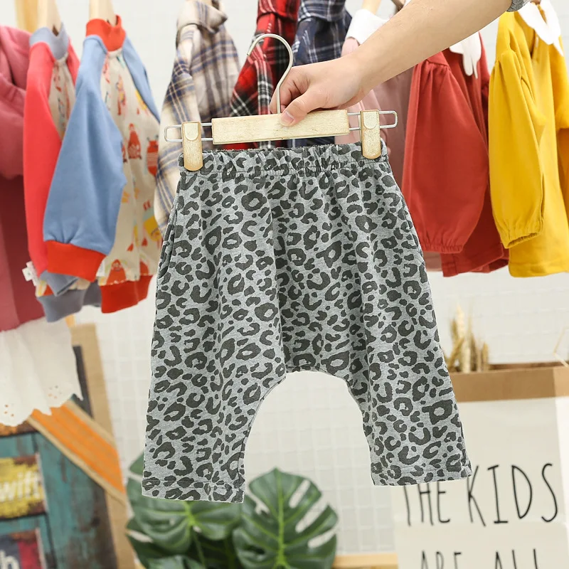 Длинные штаны для маленьких мальчиков и девочек модные новые шаровары с