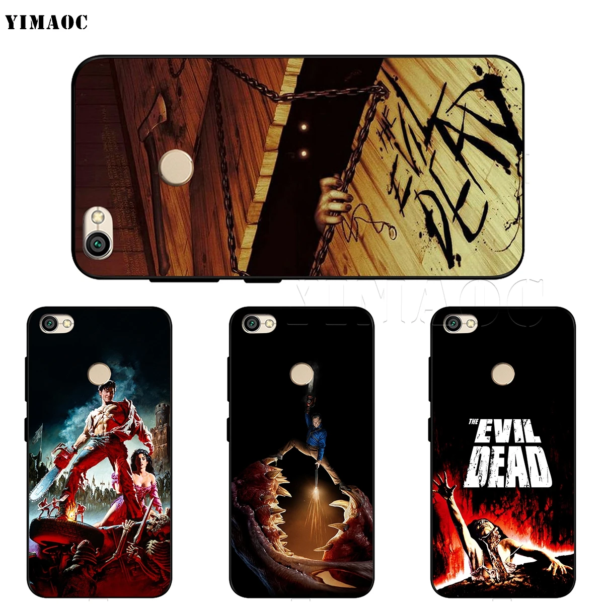Силиконовый чехол YIMAOC The Evil Dead для Xiaomi Redmi Note 4 4x 4a 5 5a 6 8 Pro Prime Plus|Бамперы| |
