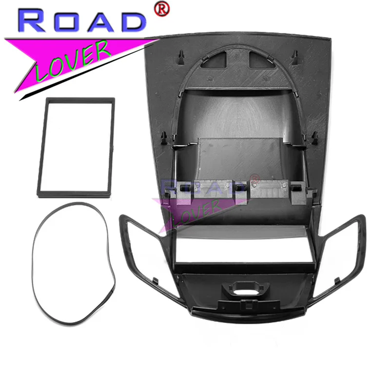 TOPNAVI Автомобильная рамка панель для FORD FIESTA 2008-2011 Два Din адаптера CD отделка стерео интерфейс тире радио фасции в тире монтажный комплект