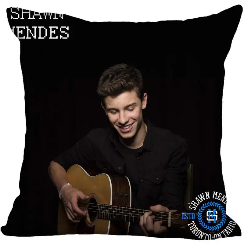 Лучший Shawn Mendes декоративная Свадебные наволочки наволочка на заказ подарок (один