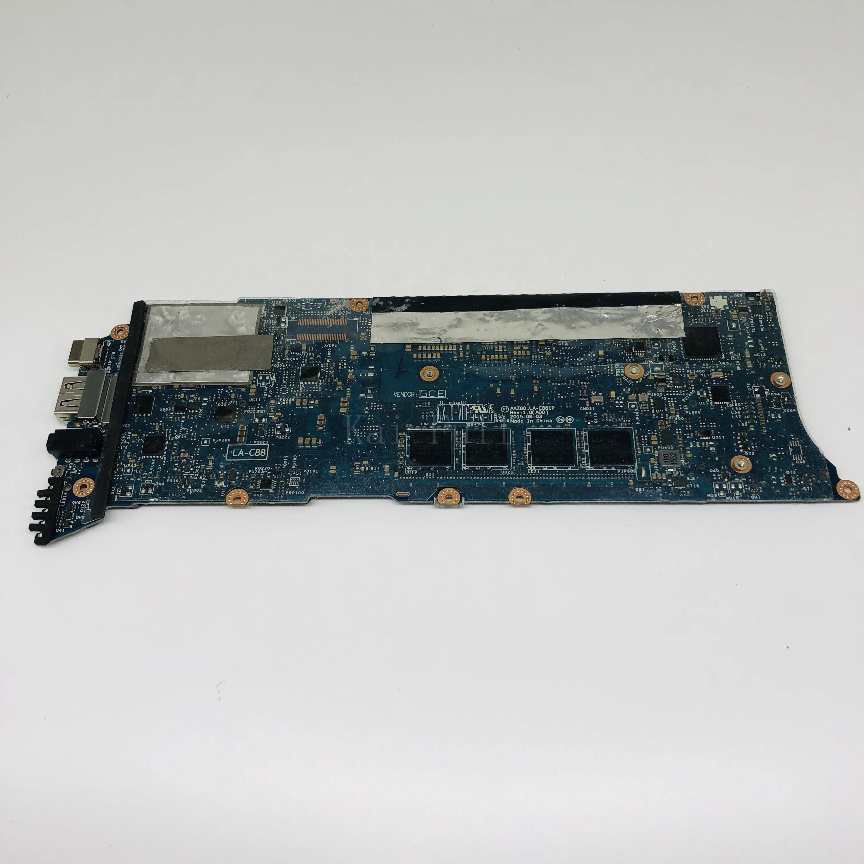 LA C881P материнская плата для ноутбука Dell XPS 13 9350 тест оригинальная 8G RAM I5