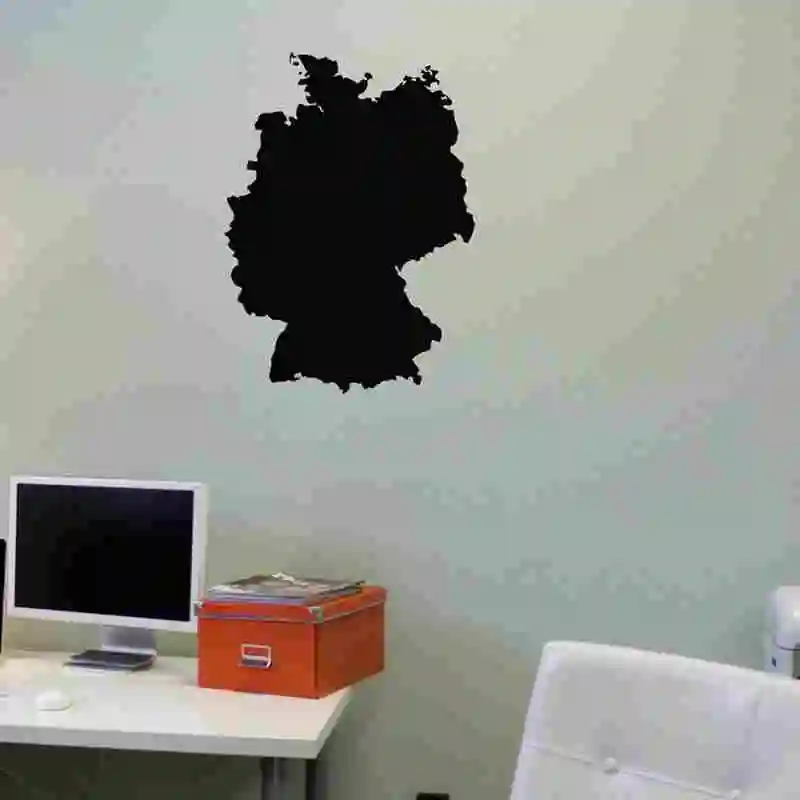 

Наклейка с картой Германии, наклейка, плакаты, виниловые наклейки на стену, наклейка для декора, Настенная карта 086, наклейка с картой Герман...