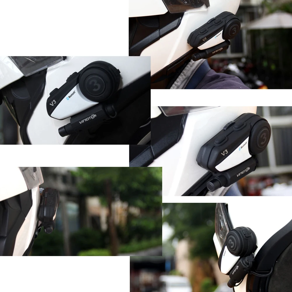 BT Bluetooth Motorcycle Helmet Interphone Intercom Headset Riders V3 3.0 | Автомобили и мотоциклы
