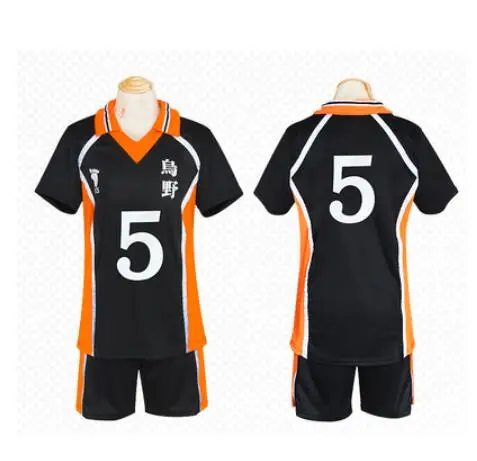 Коричневый Haikyuu Косплей-костюм игра аниме мультфильм Cos hinata shoyo Юу нишиноя Хэллоуин человек женщина спортивный костюм для косплея - Цвет: Коричневый