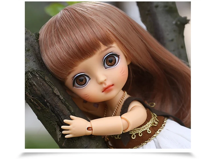 Лати желтый счастливый 1/8 BJD SD yosd кукла высокого качества милые девушки скрепленные игрушки куклы