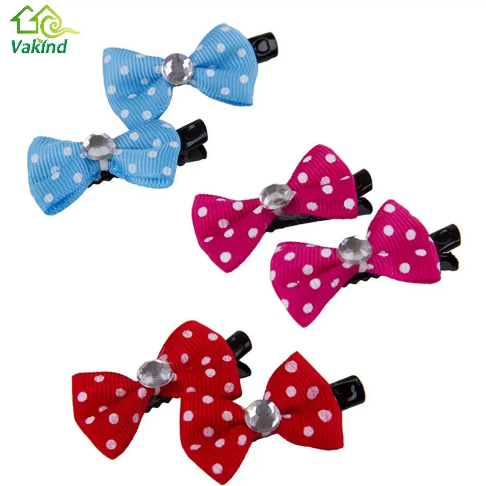 10 шт./лот товары для домашних животных аксессуары ухода за собаками заколки волос