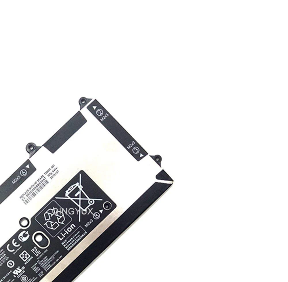 QINGYUX OY06XL 7,4 V 21Wh Аккумулятор для ноутбука, совместимый с hp HSTNN-DB6A 750335-2B1 750550-001