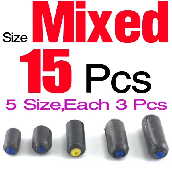 Mixed Each 3pcs MNFT 12 шт. Мини Быстрый свинцовый рулон полосы грузила рыболовные принадлежности быстро тонущий вес можно регулировать Свинцовый лист аксессуары 1-3 г - Цвет: Mixed Each 3pcs