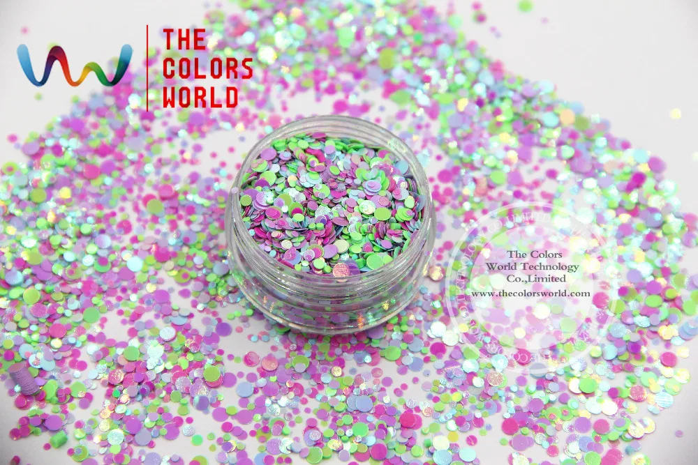 

RI321-317 Mix size Mix Colors round dot shape for Nail Art and DIY supplies