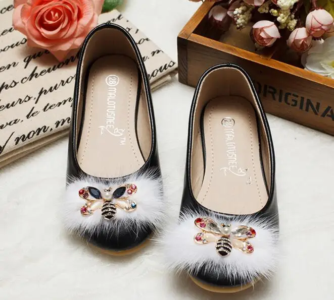 Весенне осенняя модель для маленьких девочек Танцевальная обувь принцессы с