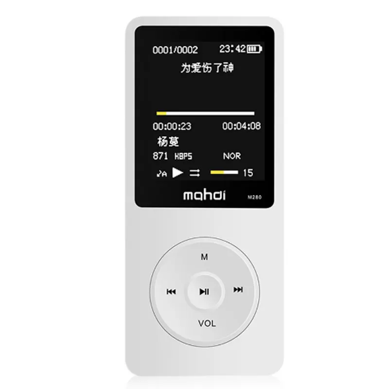 Оригинальный Махди M280 камер Мгновенной Печати Mini 8 Гб MP3 плеер Динамик видео