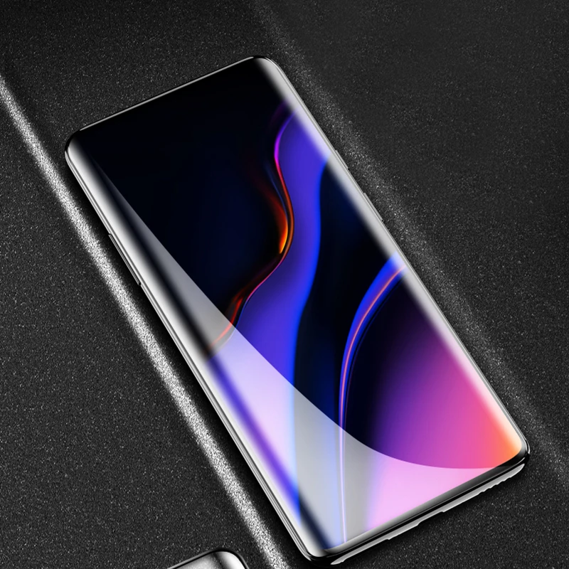 OnePlus 7 Pro 5D изогнутое закаленное стекло 4D полное клеевое Защитное для экрана One Plus 1