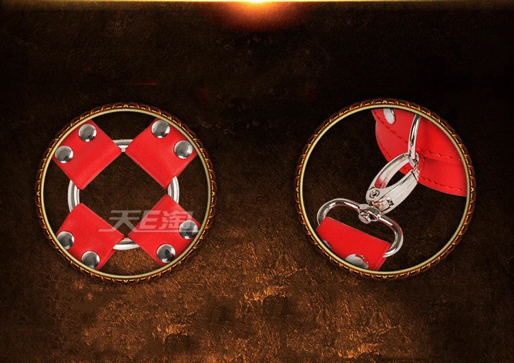 Кожаные наручники с перекрестными ремешками манжеты на лодыжку ограничитель